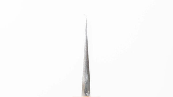 Hitohira Hinode Nashiji White 2 Stainless Clad Sujihiki 240mm Wenge Handle - Tetogi