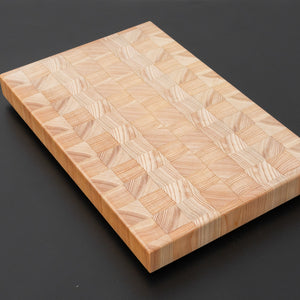 Hitohira Hinoki Endgrain Cutting Board 06 - Tetogi