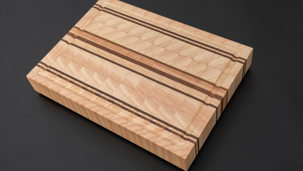 Hitohira Hinoki Endgrain Cutting Board 09 - Tetogi