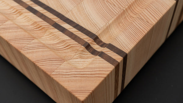 Hitohira Hinoki Endgrain Cutting Board 09 - Tetogi