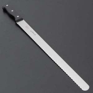 Hitohira Hiragana Bread Knife 360mm Pakka Handle - Tetogi