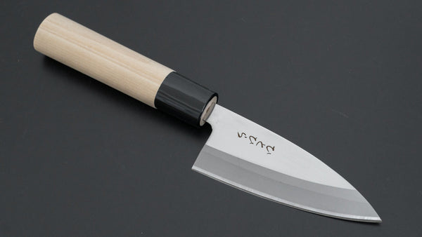 Hitohira Hiragana Deba 110mm Poplar Handle - Tetogi