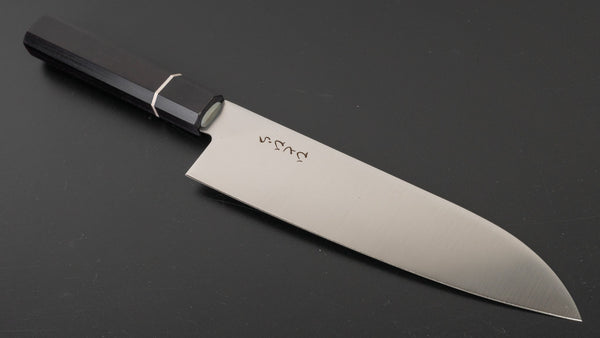 Hitohira Hiragana WS Santoku 185mm Pakka Handle - Tetogi