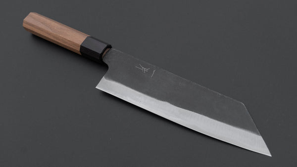 Hitohira Hizen Kurouchi Blue 1 Bunka 190mm Walnut - Tetogi