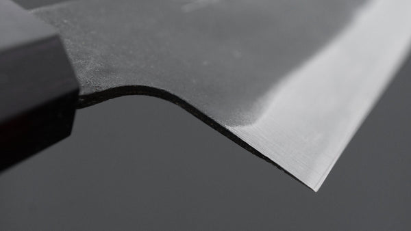 Hitohira Hizen Kurouchi Blue 1 Bunka 190mm Walnut - Tetogi
