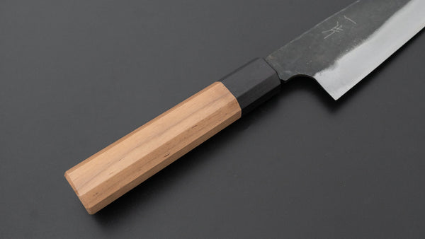 Hitohira Hizen Kurouchi Blue 1 Gyuto 155mm Walnut Handle - Tetogi