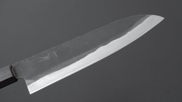 Hitohira Hizen Kurouchi Blue 1 Gyuto 210mm Walnut Handle - Tetogi