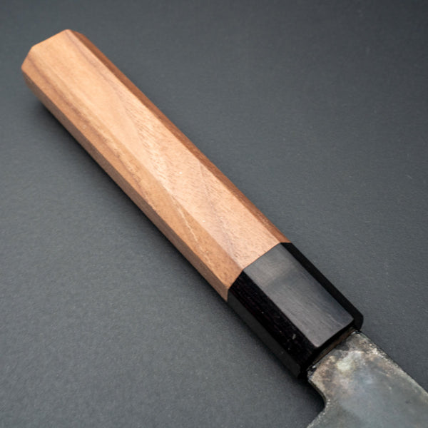 Hitohira Hizen Kurouchi Blue 1 Gyuto 240mm Walnut Handle - Tetogi