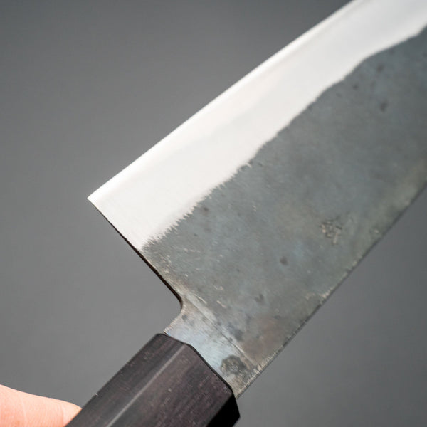 Hitohira Hizen Kurouchi Blue 1 Gyuto 240mm Walnut Handle - Tetogi