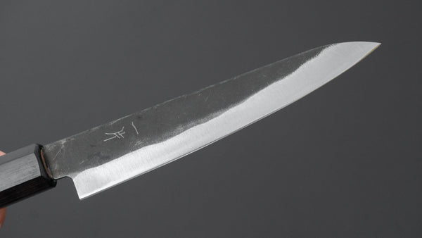 Hitohira Hizen Kurouchi Blue 1 Petty 150mm Walnut Handle - Tetogi