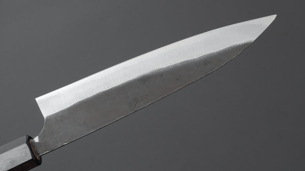 Hitohira Hizen Kurouchi Blue 1 Petty 170mm Walnut Handle - Tetogi
