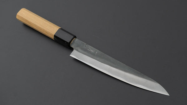Hitohira Hizen Kurouchi Blue 1 Stainless Clad Petty 150mm Ho Wood Handle - Tetogi