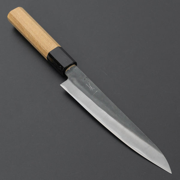 Hitohira Hizen Kurouchi Blue 1 Stainless Clad Petty 150mm Ho Wood Handle - Tetogi