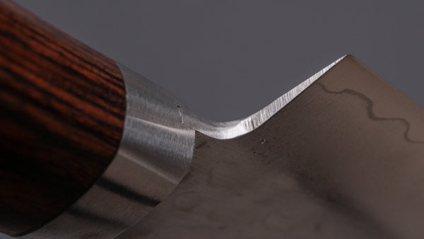 Hitohira Imojiya HG Tsuchime Petty 135mm Imitation Mahogany Handle - Tetogi