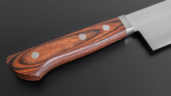 Hitohira Imojiya MZ VG - 1 Nakiri 165mm Imitation Mahogany Handle - Tetogi