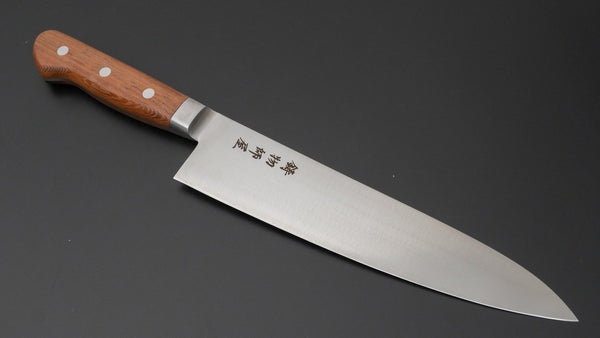 Hitohira Imojiya OKD VG-1 Gyuto 210mm Tagayasan Handle - Tetogi