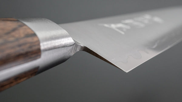 Hitohira Imojiya ST SG2 Petty 120mm Brown Pakka Handle - Tetogi