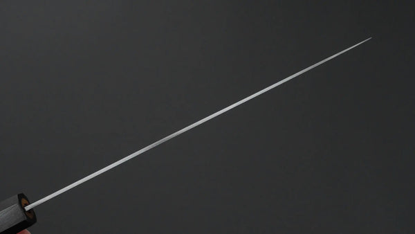 Hitohira Imojiya TH Blue Super Gyuto 210mm Ebony Handle - Tetogi