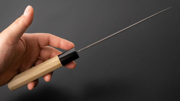Hitohira Imojiya TH Blue Super Santoku Ho Wood Handle - Tetogi