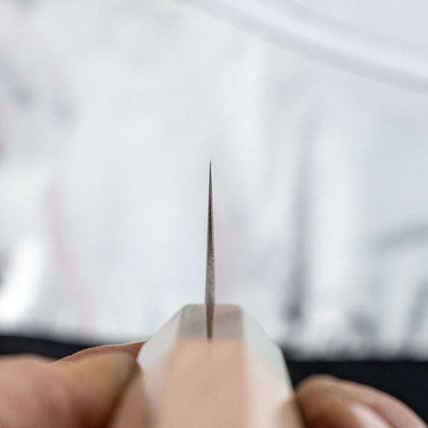 Hitohira Imojiya TH Stainless Bread Knife 240mm Beechwood Handle - Tetogi