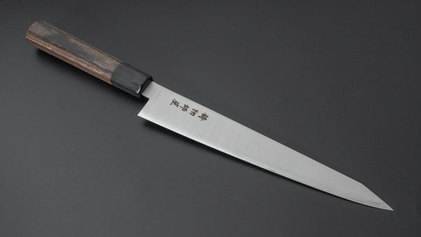 Hitohira Imojiya TH Stainless Kiritsuke Sujihiki 240mm Pakka Handle (Wa) - Tetogi