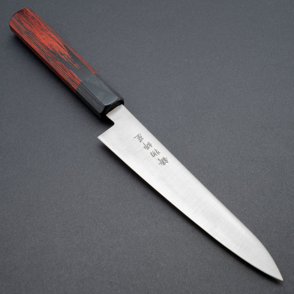 Hitohira Imojiya TH Stainless Petty 150mm Red Pakka Handle - Tetogi