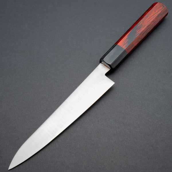 Hitohira Imojiya TH Stainless Petty 150mm Red Pakka Handle - Tetogi