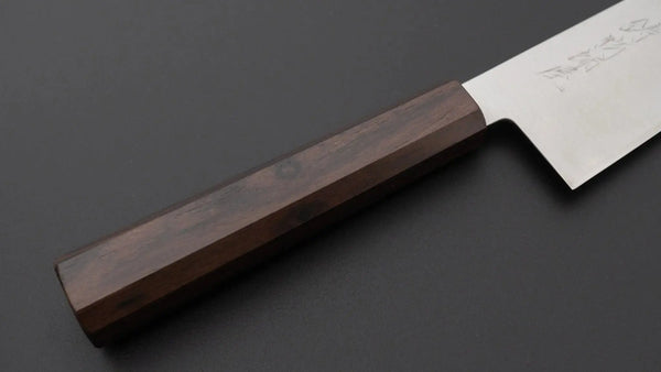 Hitohira Imojiya TH V-Toku 2 Santoku Ebony Handle - Tetogi