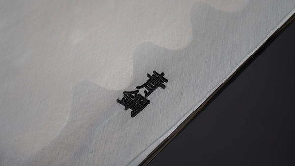 Hitohira Kikuchiyo Manzo Blue 2 Deba 180mm Ho Wood Handle (Saya) - Tetogi