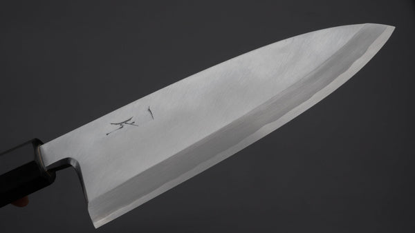 Hitohira Kikuchiyo Manzo Blue 2 Deba 180mm Ho Wood Handle (Saya) - Tetogi