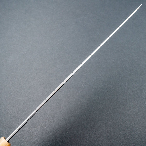 Hitohira Kikuchiyo Mosuke Kikko Blue 1 Yanagi Sakimaru 300mm Ziricote Handle (Saya) (Discounted) - Tetogi