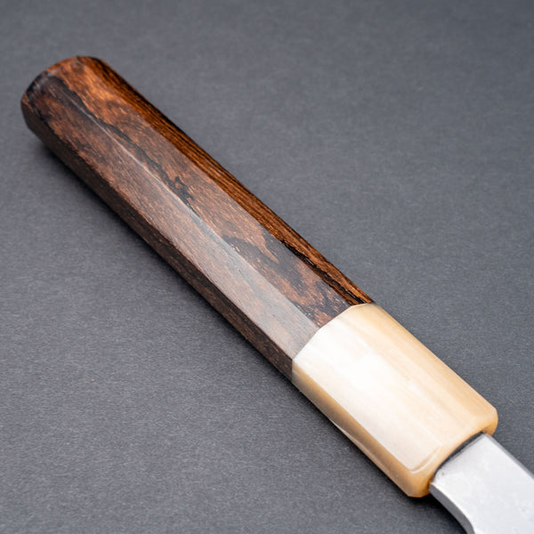 Hitohira Kikuchiyo Mosuke Kikko Blue 1 Yanagi Sakimaru 300mm Ziricote Handle (Saya) (Discounted) - Tetogi