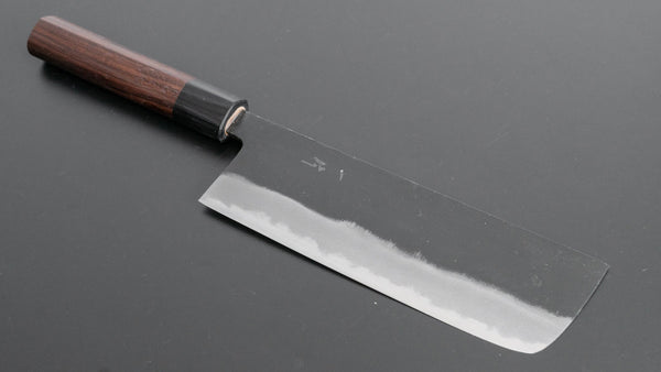 Hitohira MS Kurouchi White #2 Nakiri 165mm Wood Handle - Tetogi