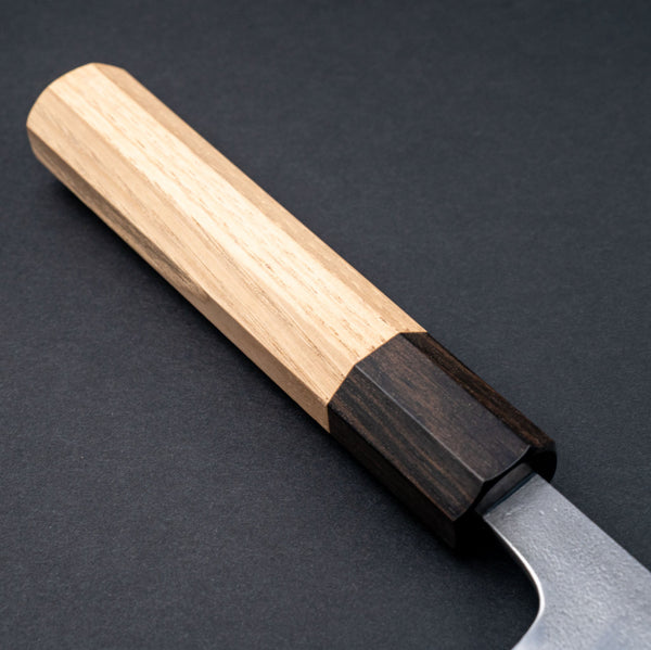 Hitohira Nihei SLD Nashiji Migaki Gyuto 240mm Chestnut Handle - Tetogi
