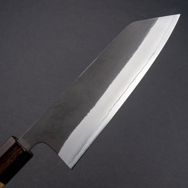 Hitohira Nihei White 2 Stainless Clad Kurouchi Bunka 165mm Chestnut Handle - Tetogi