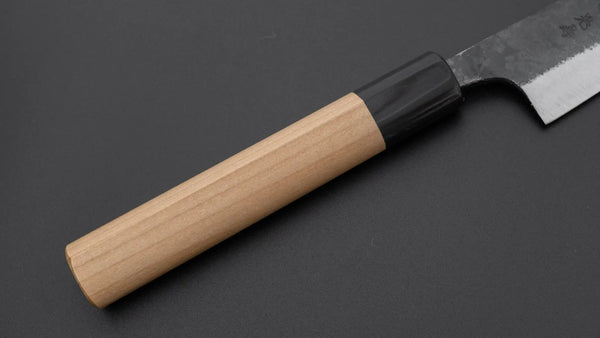 Hitohira Onihiro Blue 1 Petty 180mm Ho Wood Handle (D-Shape) - Tetogi