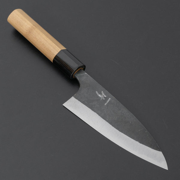 Hitohira Onihiro White 1 Funayuki 120mm Ho Wood Handle (D - Shape) - Tetogi