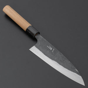 Hitohira Onihiro White 1 Funayuki 150mm Ho Wood Handle (D - Shape) - Tetogi