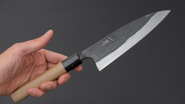 Hitohira Onihiro White 1 Funayuki 150mm Ho Wood Handle (D - Shape) - Tetogi