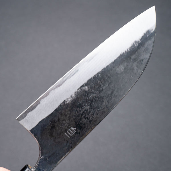 Hitohira Onihiro White 1 Santoku 120mm Ho Wood Handle (D - Shape) - Tetogi