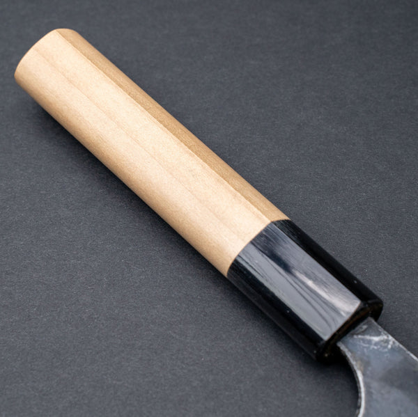 Hitohira Onihiro White 1 Santoku 120mm Ho Wood Handle (D - Shape) - Tetogi