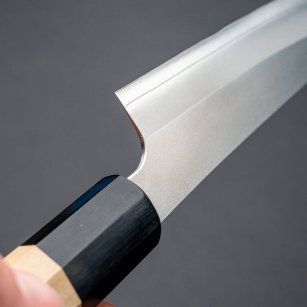 Hitohira Silver 3 Nashiji Petty 135mm Ho Wood Handle - Tetogi