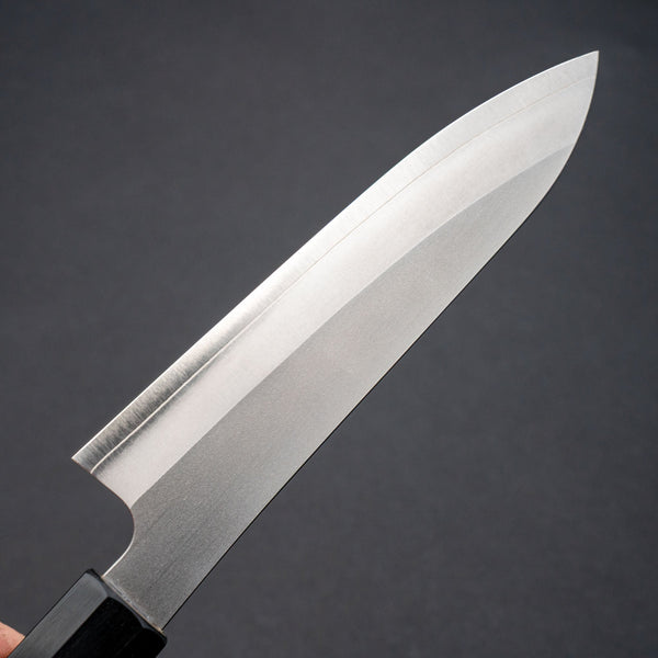 Hitohira Silver 3 Nashiji Petty 135mm Ho Wood Handle - Tetogi