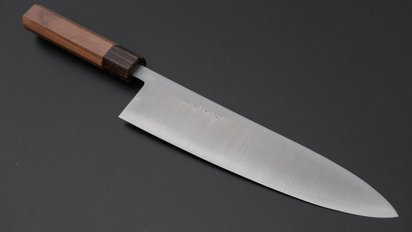 Hitohira SLD Gyuto 210mm Walnut Handle - Tetogi