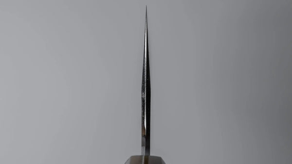 Hitohira Tanaka Kyuzo Blue 1 Migaki Gyuto 240mm Ziricote Handle (Extra Height) - Tetogi