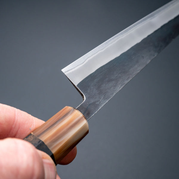 Hitohira TD Blue #2 Stainless Clad Kurouchi Sujihiki 270mm Ziricote Handle Product vendor