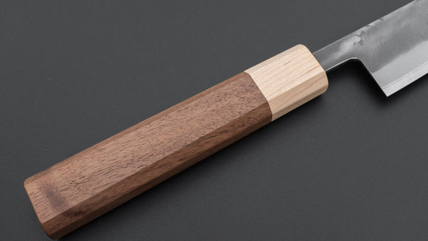 Hitohira TD Blue 2 Stainless Clad Nashiji Sujihiki 270mm Walnut Handle - Tetogi