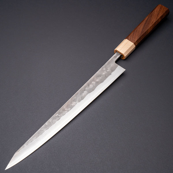 Hitohira TD SLD Nashiji Sujihiki 240mm Walnut Handle - Tetogi
