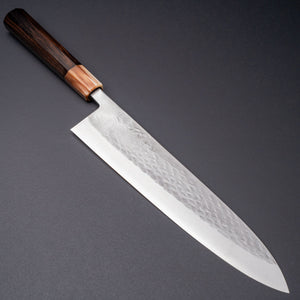 Hitohira TD SLD Tsuchime Gyuto 240mm Ebony Handle Product vendor