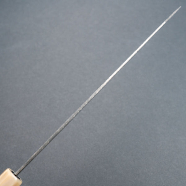 Hitohira Togashi Blue 2 Kurouchi Kiritsuke Gyuto 240mm Ebony Handle - Tetogi